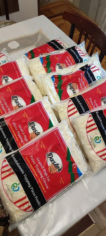 mozarella pendir: Məhsul: Daster “Grated High Fat Pizza Topping Cheese” – rəndələnmiş — 1