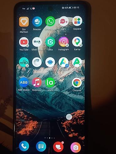 p smart z: Huawei P smart 2020, 128 GB, rəng - Qara, Barmaq izi, Face ID — 1