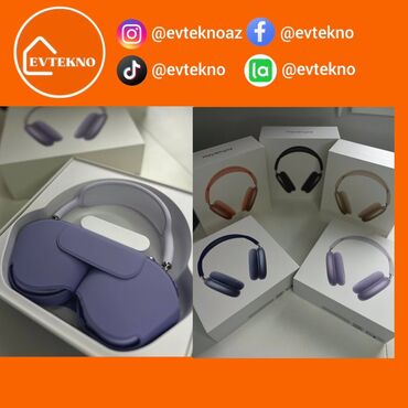 Səsgücləndiricilər, qulaqlıqlar və mikrofonlar: Airpods Max 2 ( 2 nəsil) Yeni gəlib Premium class💥 Magnetli Qulaqlıq