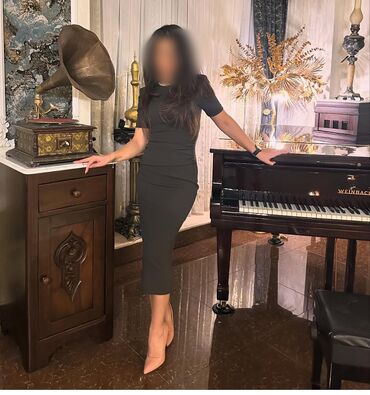 Повседневные платья: Повседневное платье, Миди, Zara, S (EU 36)