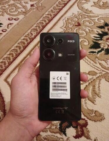 Poco: Poco M6 Pro, 512 GB, rəng - Qara, Zəmanət, Barmaq izi