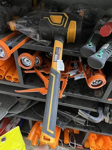 Кувалда строительная с композитной рукояткой - Массивная ударная