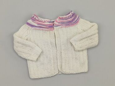 sweterek niemowlęcy biały: Kardigan, Wcześniak, stan - Dobry