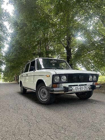 yan güzgülər s: VAZ 2106 sedan – klassik sovet modeli, ağ rəng. Karopka 4 işləy — 6