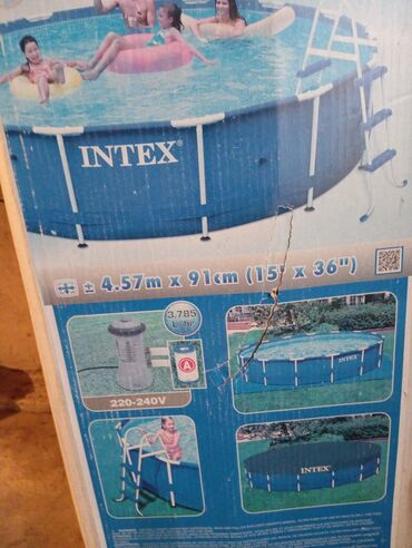 İnformatika: İşlənmiş Karkas Hovuz Intex, 4.1 - 5 m, ≥ 5001 l