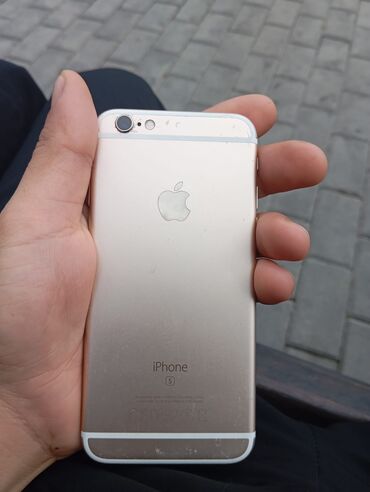 sade telefonlar qiymeti: IPhone 6s, Rose Gold