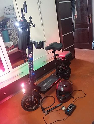 electro samokat: Elektrik skuter – Faster RS7 (aksesuarlarla) - Güclü ikili ön — 10