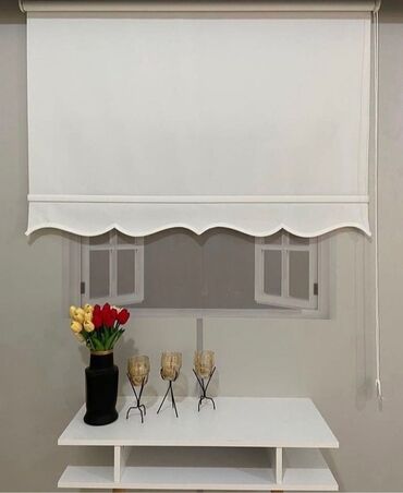 Pərdə və tüllər: Jalüz pərdə günlük storlar 1 kv 10 azn dən 45 azn dək hərnöv jalüzlər — 5