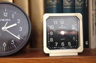 Satovi za kuću: Germany made Junghans Quartz Travel alarm clock. Made in GERMANY — 10