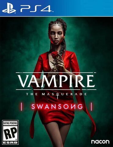купить игры бу на ps4: Оригинальный диск ! Vampire: The Masquerade Swansong [PS4, русская