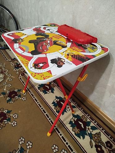table study: 🛏️ Продаю детскую кроватку 140×65 с матрасом — 1000 сом. 🎁 В подарок — 4