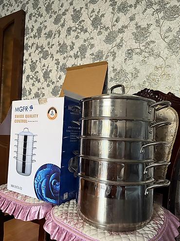 пароварка витек: Пароварка из нержавеющей стали MGFR, модель MR‑2075‑32 - Материал — 4