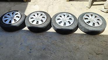tekerler type 1: Toyota 14" təkər dəsti - Komplekt: 4 ədəd şin + 4 ədəd dəmir disk + 4 — 2