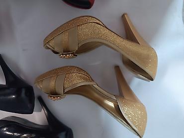 Женские туфли на высоком каблуке (платформа, open-toe) - Модели