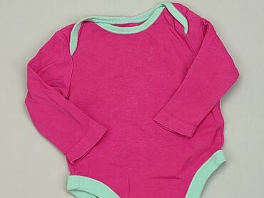 różowe body niemowlęce: Body, F&F, 0-3 m, 
stan - Dobry