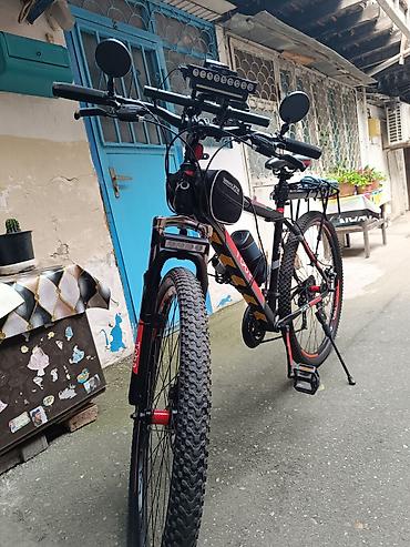 Velosipedlər: Toba şəhər/dağ velosipedi – tam təchizatlı Xüsusiyyətlər: - 27.5" — 9