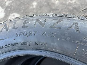 Шины: Шины 285 / 45 / R 21, Лето, Б/у, Комплект, США, Bridgestone — 9