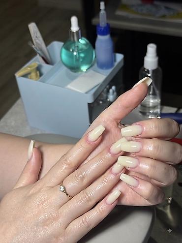 m ms: 💅 Маникюр с покрытием — 700сом ✨ Наращивание ногтей — 1000 сом — 5