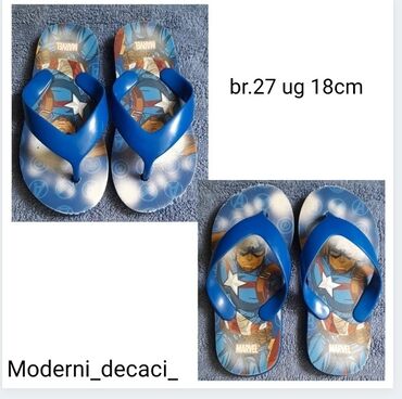 Slippers: Flip-flops, H&M, Size - 27