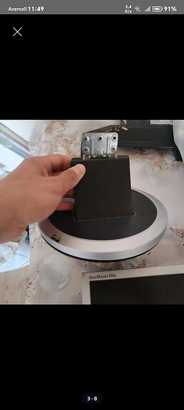 komputer manitorlari: Samsung SyncMaster 740N monitor. Əsas xüsusiyyətlər: - Model: Samsung — 2