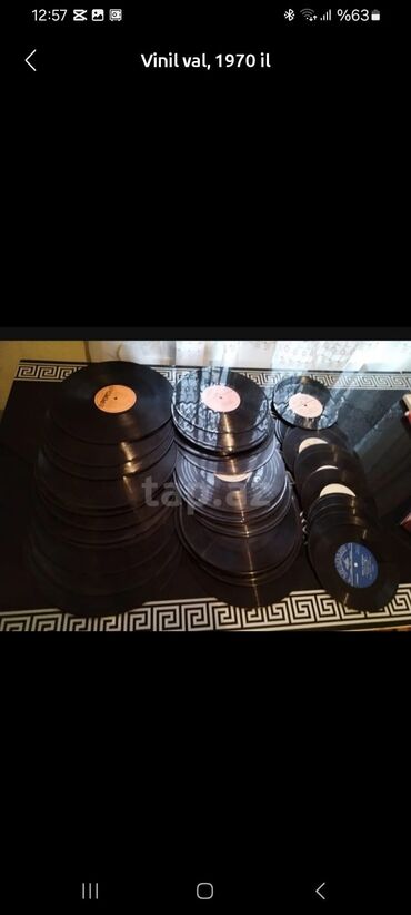 Vinil vallar: Vinil val, 1970 il