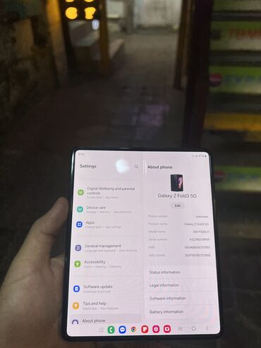 samsung z fold 2 qiymeti: Samsung Galaxy Fold, 256 ГБ, цвет - Черный