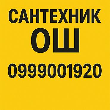 Курулуш жана оңдоо кызматтары: Сантехник сантехника ремонт сантехники сантехнические услуги — 1