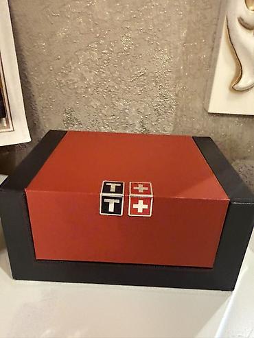 tamer saat: Tissot Qizil kişi qol saatı 750 eyar. Az istifade olunub. - Brend — 4