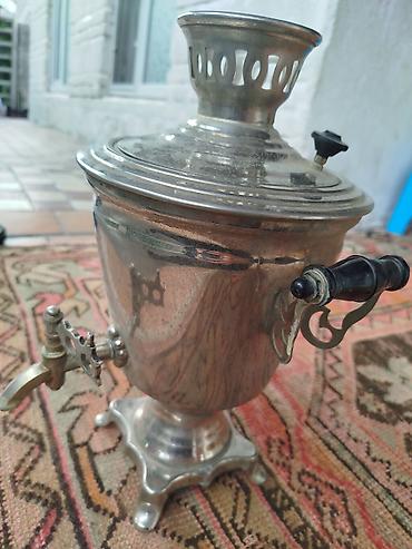 бак для воды: Elektrik samovar - Material: metal korpus, cilalanmış səth, dekorativ — 1