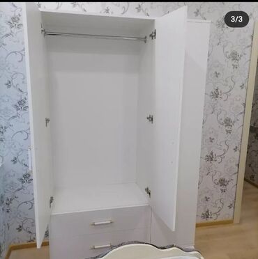Dolablar: Yeni, Açılan, 3 qapılı Düz dolab, Qarderob, paltar dolabı, Azərbaycan — 12