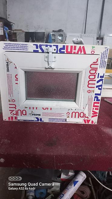plastik bocka: Plastik pəncərə 46x80 sm 45 manat. Və 35x45 sm 25 man — 2