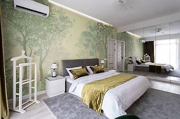 Посуточная аренда квартир: 1 комната, Душевая кабина, Постельное белье, Кондиционер — 15