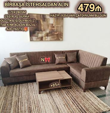 heyet mebeli: Künc divan, Qonaq otağı üçün — 1