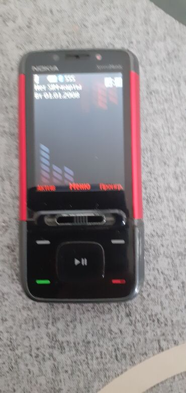 noki 5310: Nokia 5310, 512 GB, rəng - Qırmızı, Düyməli