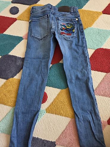 oversize şalvar: Kenzo Kids cins şalvar - Brend: Kenzo Paris (etiket və loqo detallar — 5