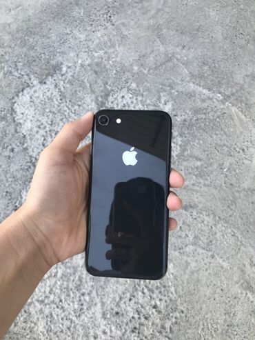 телефонов бу: IPhone 8, Новый, 64 ГБ, Черный, Наушники, Зарядное устройство, Защитное стекло, 84 %