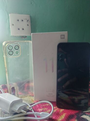 redmi buds 3 lite qiymeti: Xiaomi 11 Lite, 128 ГБ, цвет - Черный, 
 Две SIM карты, С документами, Гарантия