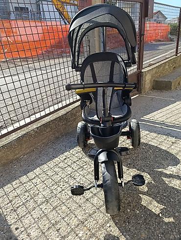 plasticne kucice: Dečji tricikl/kombinovana guralica sa tendom – FABI BABY Dete nije — 5