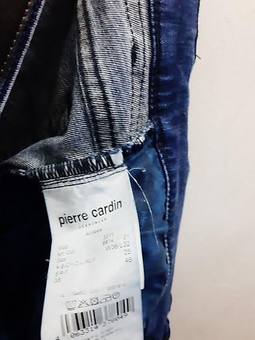 Cinslər: "Pierre Cardin" orijinal cins şalvarı. Əla vəziyyətdədir. Materialı — 5