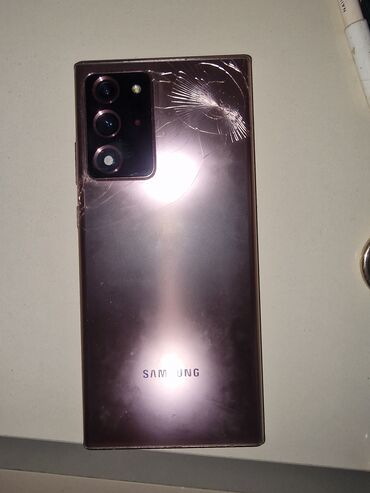 samsung a30 qiymeti: Samsung Galaxy Note 20 Ultra, rəng - Qəhvəyi, Qırıq
