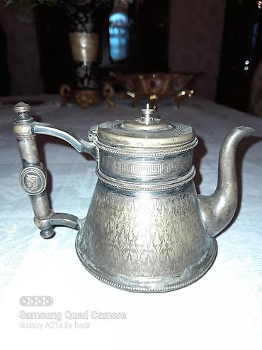 Чайники и кофейники: Antik çaynik – BR. BUCH, Varşava istehsalı - Marka və nişanlar — 3