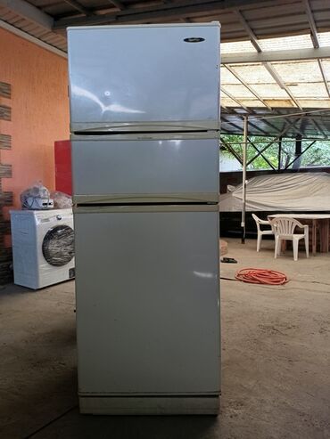 холодильник на запчасти: Холодильник Whirlpool, двухдверный, с верхней морозильной камерой