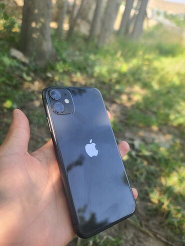 iphone 11 черный: IPhone 11, Б/у, 64 ГБ, Черный, Чехол, 73 %