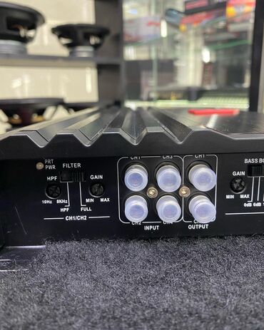 Усилители звука для авто: Усилитель Новый, 60 Вт, Каналов: 4 — 4