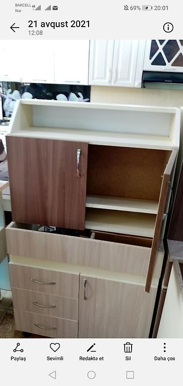 metbex naboru: Şkaf. Mebel. Asma şkaf. Mətbəx mebeli. 80 sm ölçüdə. Mətbəx dolabı — 3