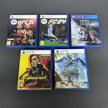 Игры для PlayStation: Продаю игры с дисками для PS5 UFC 5 - 2,500 сом FC24 - 2,500 сом