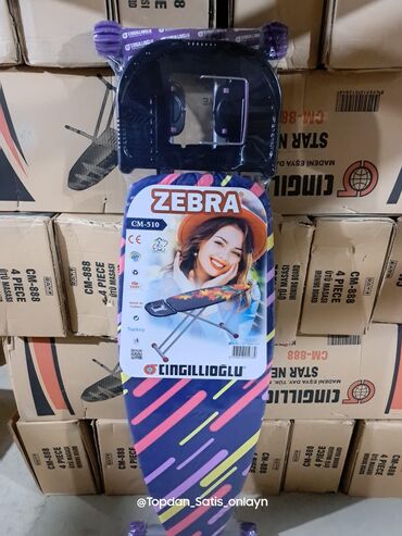 Ütüləmə lövhələri: Utu stolu qatlanan qalin ayaqli xrom utu altliqli — 4