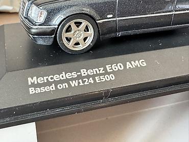 solid 504: Solido Mercedes‑Benz E60 AMG (W124 E500 bazasında) die‑cast maketi - — 6