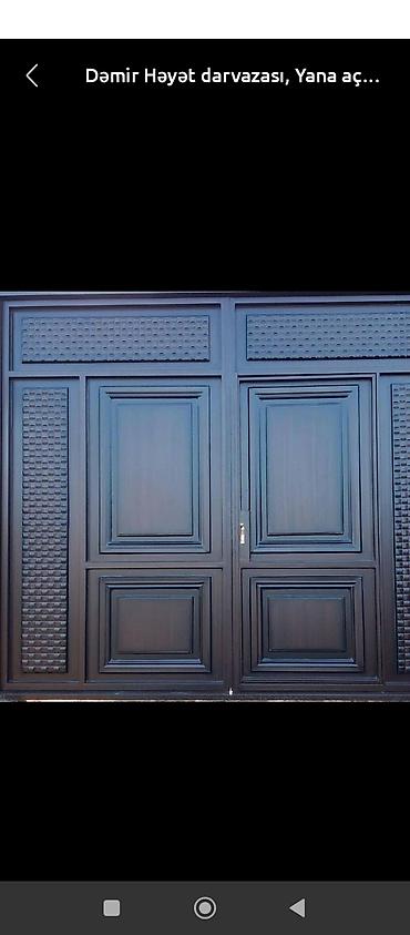 Həyət darvazaları: Dəmir Həyət darvazası, Avtomatik, Qapı ilə, Kredit yoxdur -da lalafo.az — 13 Həyət darvazaları: Dəmir Həyət darvazası, Avtomatik, Qapı ilə, Kredit yoxdur — 13