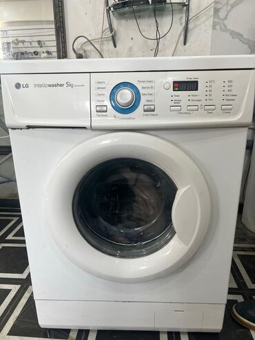 планшеты дешёвые: Стиральная машина LG, Б/у, Автомат, До 5 кг, Полноразмерная